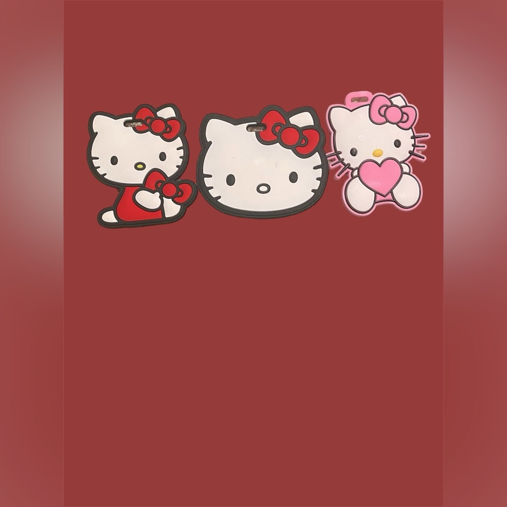 Hello Kitty luggage tag